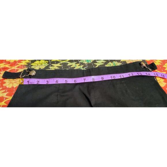 Vintage Emporio Armani Italy Mini Skirt Runway/Y2K Utility Navy – Model ZM7214 - Picture 5 of 11